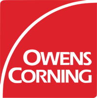 Owens Corning company logo in red